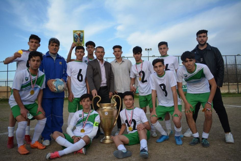 Azərbaycanın dəstək verdiyi iraqlı türkmənlərin futbol komandası vilayət çempionu oldu – FOTO  