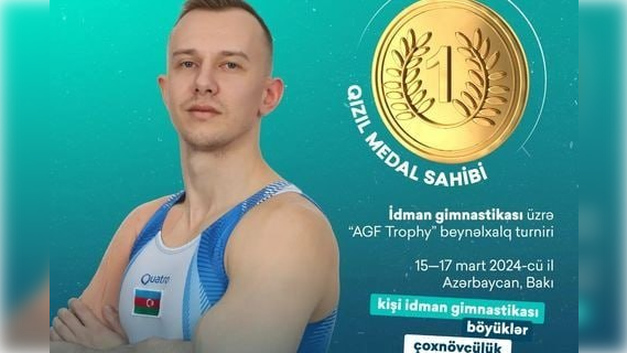 Gimnastlarımız beynəlxalq turnirdə 9 medal QAZANDI