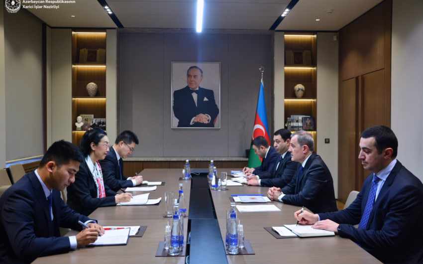 Çinin Azərbaycandakı səfirinin səlahiyyət müddəti BAŞA ÇATDI - FOTO