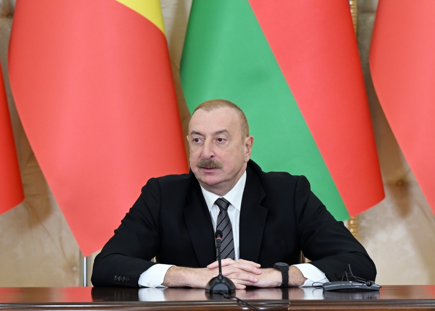 Prezident: “Neokolonializmə qarşı mübarizə xarici siyasət istiqamətlərimiz arasında xüsusi önəm daşıyır” Prezident: “Neokolonializmə qarşı mübarizə xarici siyasət istiqamətlərimiz arasında xüsusi önəm daşıyır”