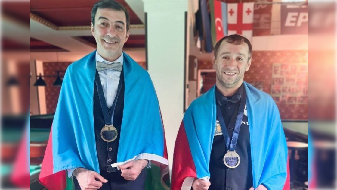 Azərbaycan bilyardçısı Avropa çempionatında qızıl medal qazandı