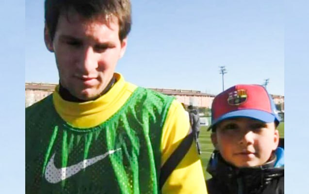 Musa Qurbanlının Messi ilə illər öncəki FOTOSU