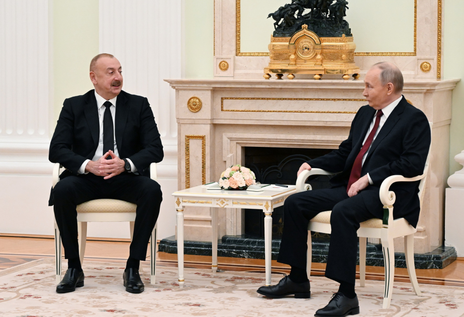 Prezident: “Rusiyanın Heydər Əliyevin əziz xatirəsinə ehtiramını yüksək qiymətləndiririk”
