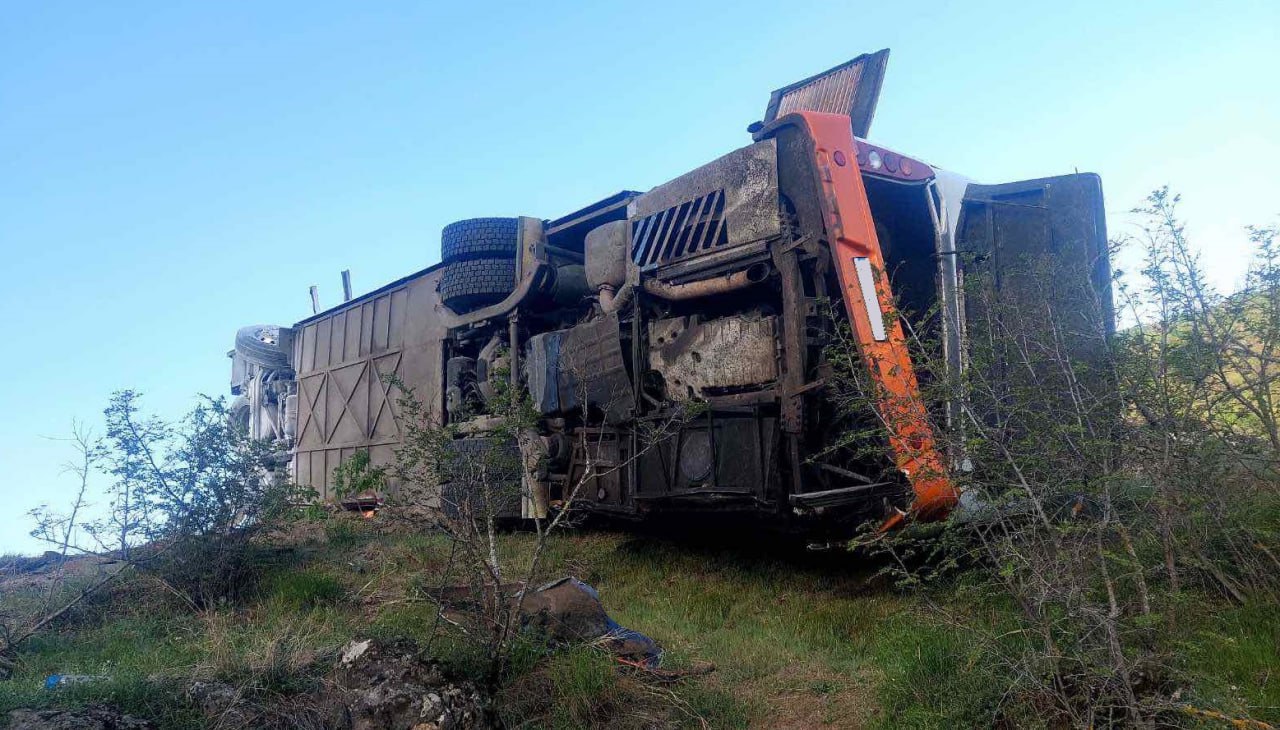 Qərbi Zəngəzurda İran avtobusunun aşması zamanı ölən və yaralıların sayı ARTIB