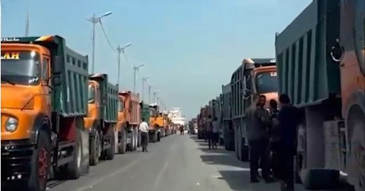 İranda yük avtomobili sahibləri ETİRAZLARA BAŞLADILAR - VİDEO 