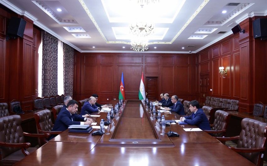 Azərbaycanla Tacikistan arasında əməkdaşlıq memorandumu imzalanıb - FOTO