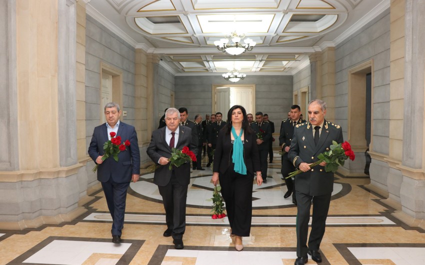 Hərbi Prokurorluqda Ümummilli Liderin anadan olmasının 101-ci ildönümü münasibətilə tədbir keçirilib - FOTO