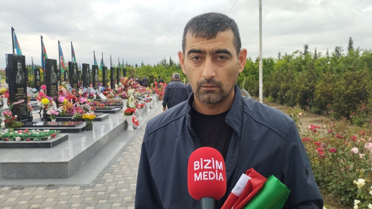 31 ildən sonra nəşi tapılan şəhidin oğlu: “Torpaqlarımızın azad edilməsi ən böyük təsəllimizdir” - VİDEO