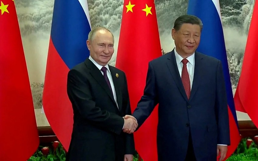 Putin Çində Si Cinpinlə görüşdü - VİDEO