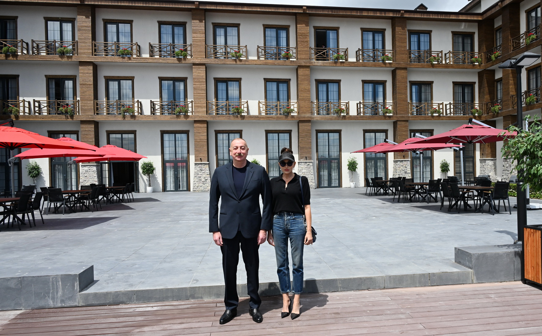 Prezident və Birinci xanım “Ağalı” otelinin açılışında - YENİLƏNİB/FOTO/VİDEO