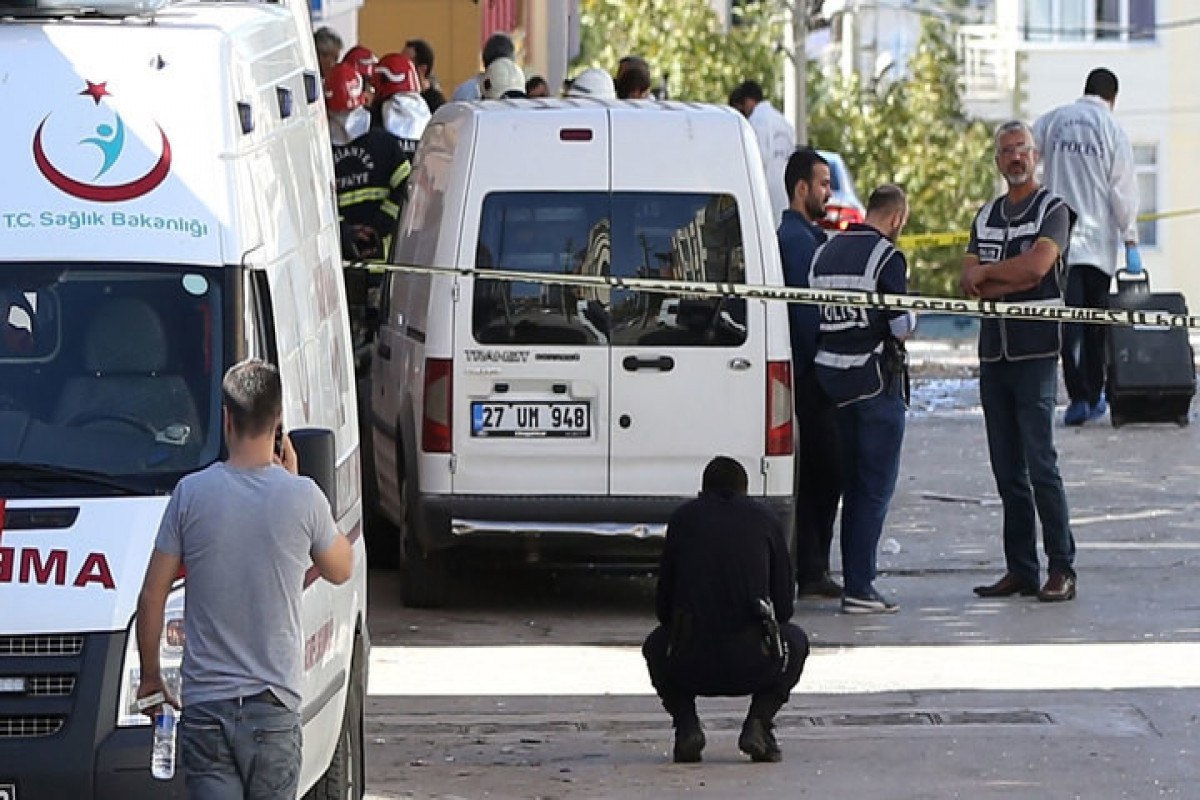 Türkiyədə partlayış: 7 yaralı var - 5-i polisdir
