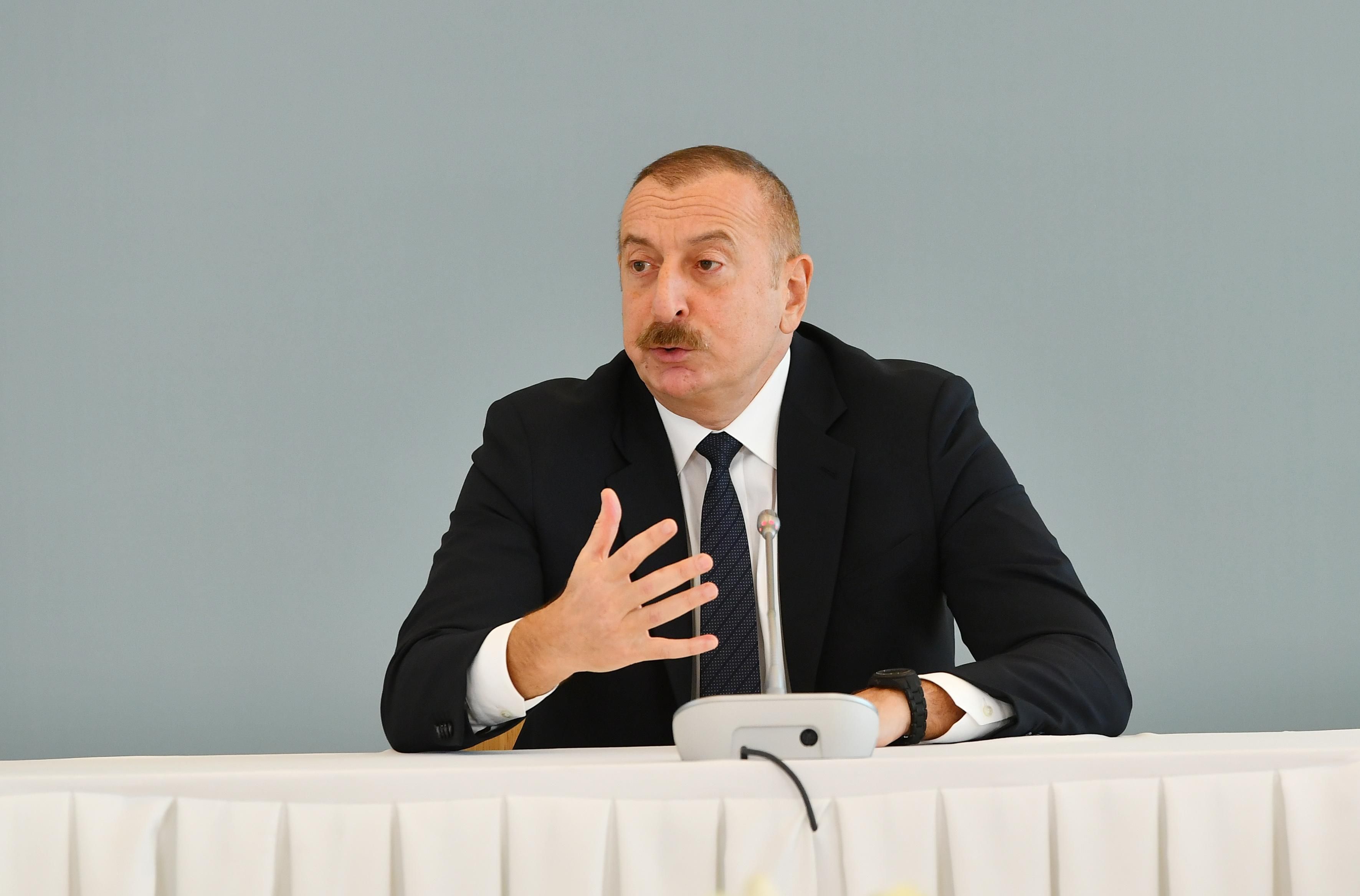 Azərbaycan Prezidenti: Ümid edirəm ki, Ermənistan regional əməkdaşlığa ziyan yox, töhfə verəcək