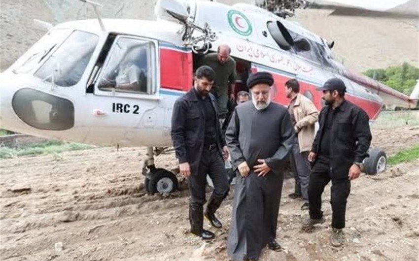 İran Prezidenti İbrahim Rəisini daşıyan helikopter qəzaya uğradı