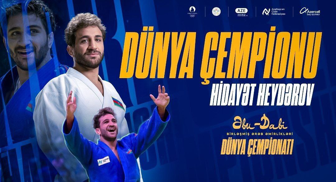 Azərbaycan cüdoçusu dünya çempionu OLDU - VİDEO