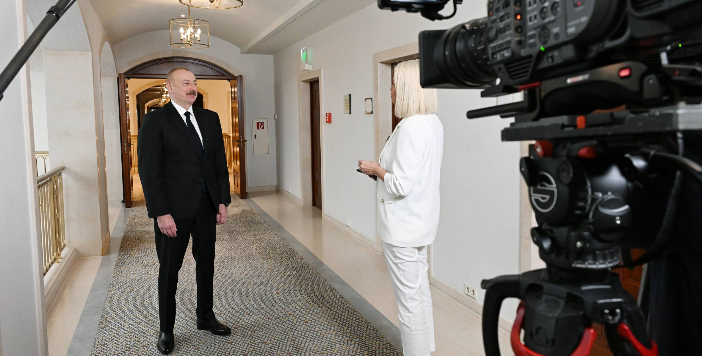 İlham Əliyevin “Euronews” televiziyasına müsahibəsi – FOTO/VİDEO