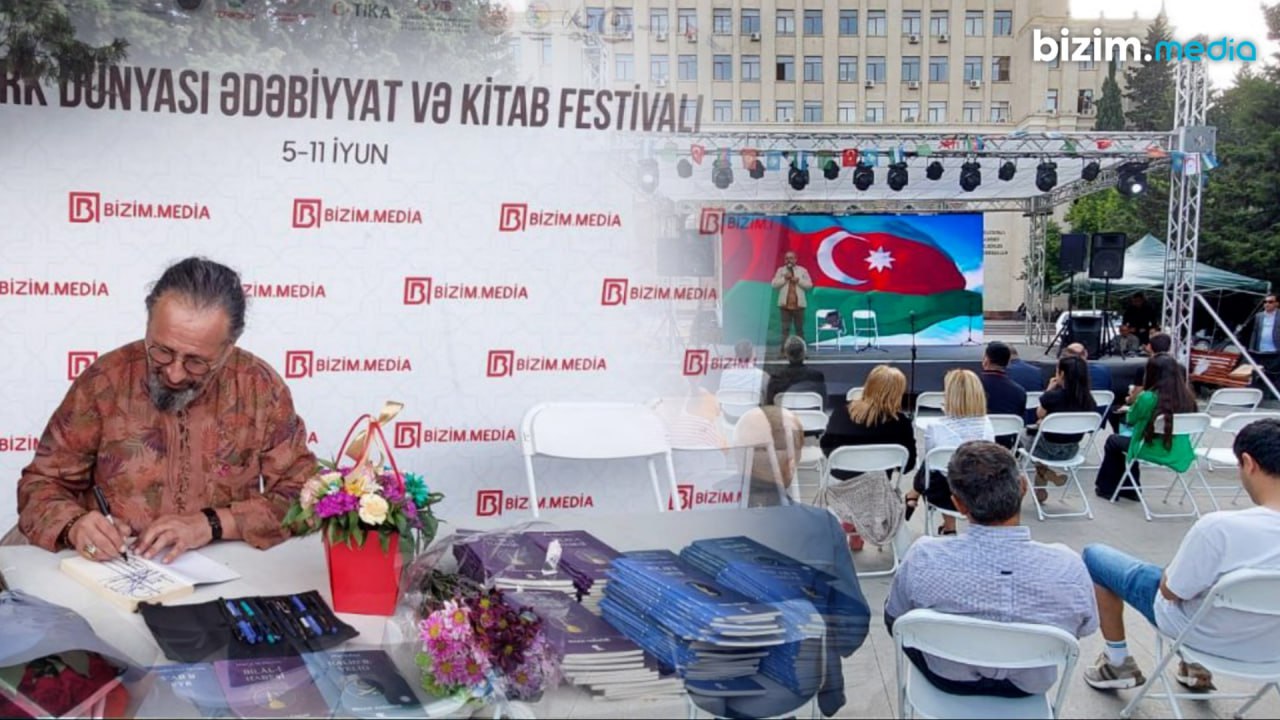 Sabah Bizim.Media-nın informasiya dəstəyilə III Türk Dünyası Ədəbiyyat və Kitab Festivalı BAŞLAYIR