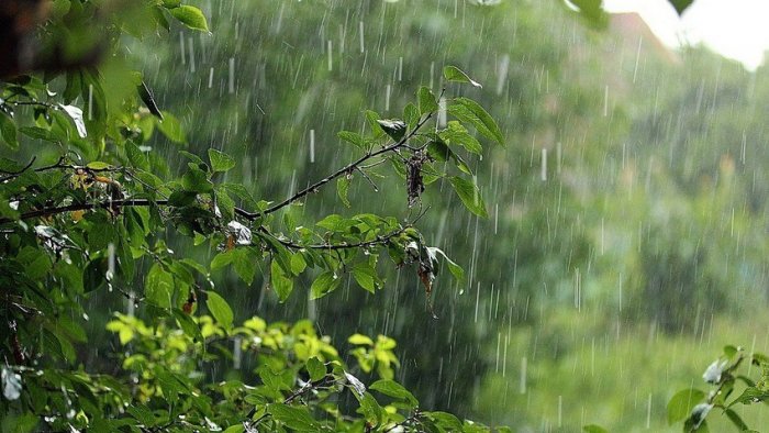 Faktiki hava: Bəzi yerlərdə şimşək çaxıb, yağış yağıb