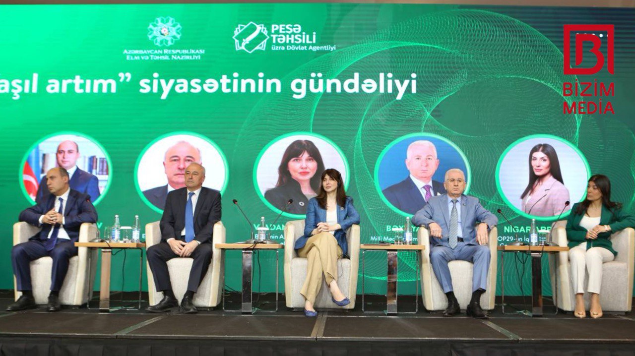 Bakıda “Yaşıl artım gündəliyində təhsil” konfransı KEÇİRİLİR – FOTO 