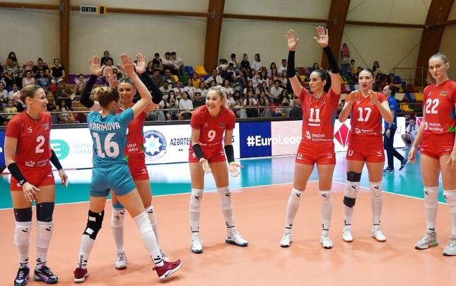 Qadın voleybolçulardan ibarət Azərbaycan millisindən qələbə