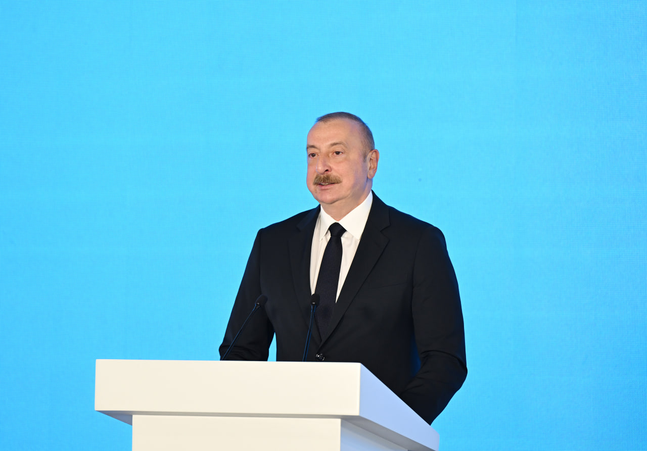Prezident “Caspian Oil&Gas” və 12-ci “Caspian Power” sərgilərinin açılışında çıxış etdi – FOTO/VİDEO