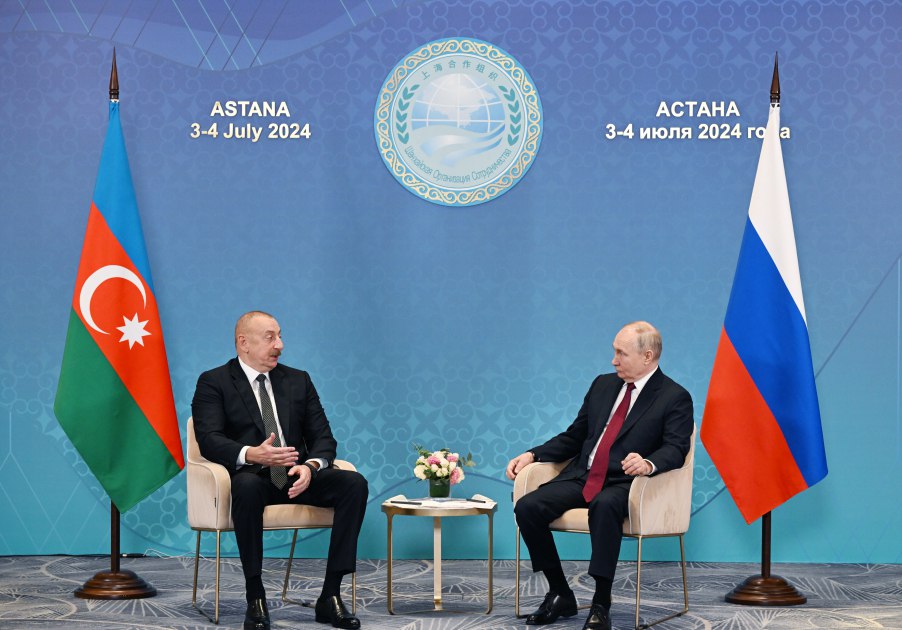 İlham Əliyev: “Azərbaycanla Rusiya arasında milli valyutalarda qarşılıqlı hesablaşmalar artır”