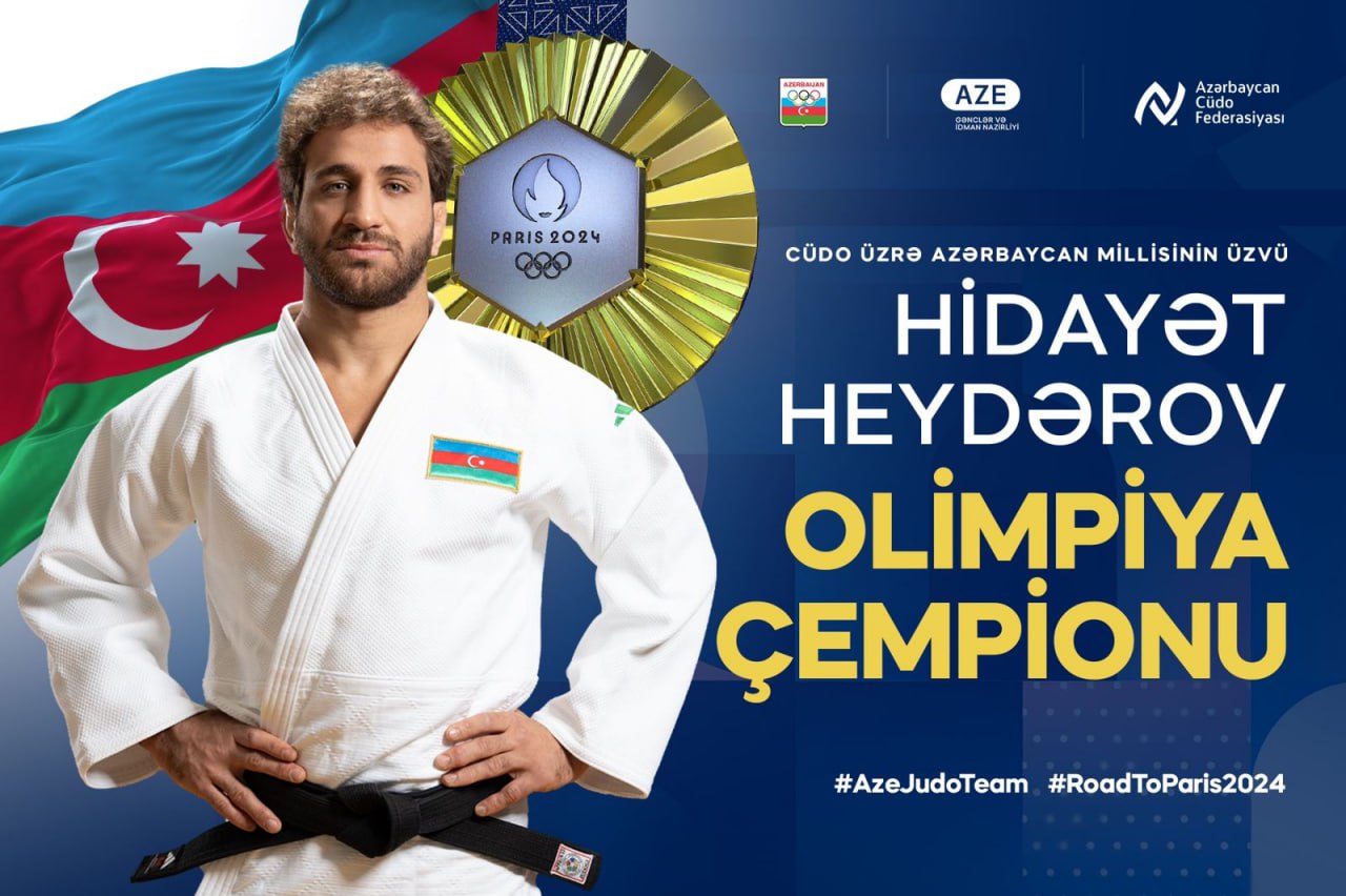 Hidayət Heydərov Olimpiya çempionu OLDU - VİDEO