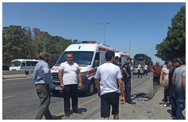 Bakı-Sumqayıt yolundakı qəzada bir nəfər öldü