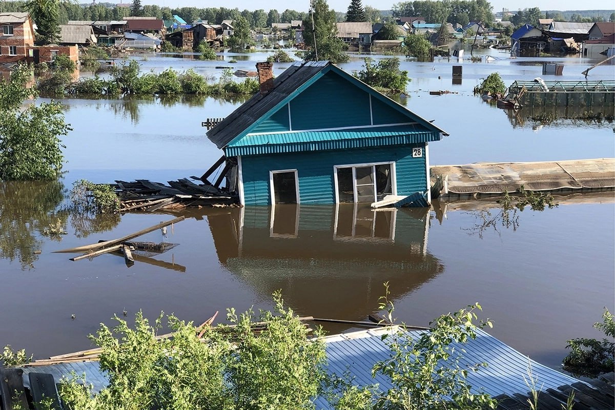 Rusiyada 200-dən çox evi su basdı