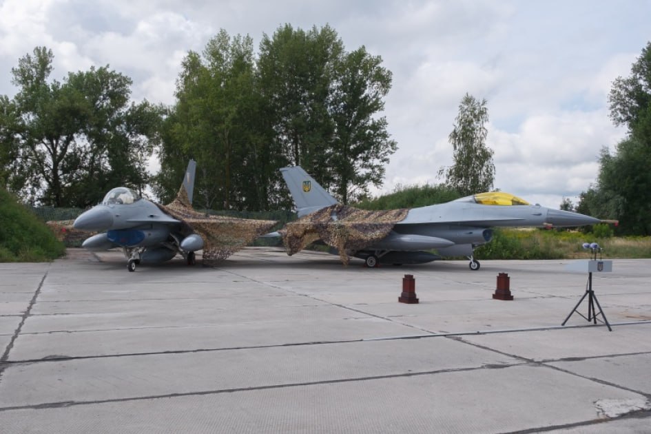 F-16 qırıcıları Ukraynada- FOTO/VİDEO