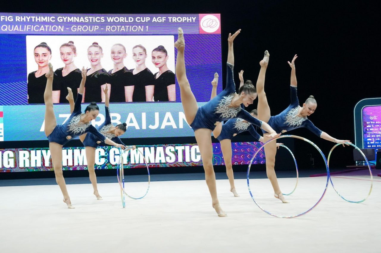 Paris-2024: Bədii gimnastlarımız ilk çıxışlarını BAŞA VURDULAR