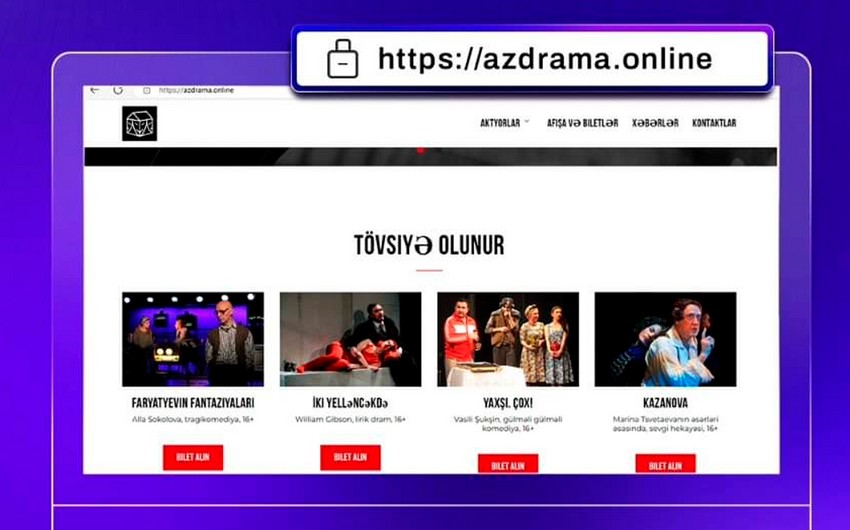 Teatr və sərgilər adından saxta bilet satışı ilə bağlı rəsmi XƏBƏRDARLIQ