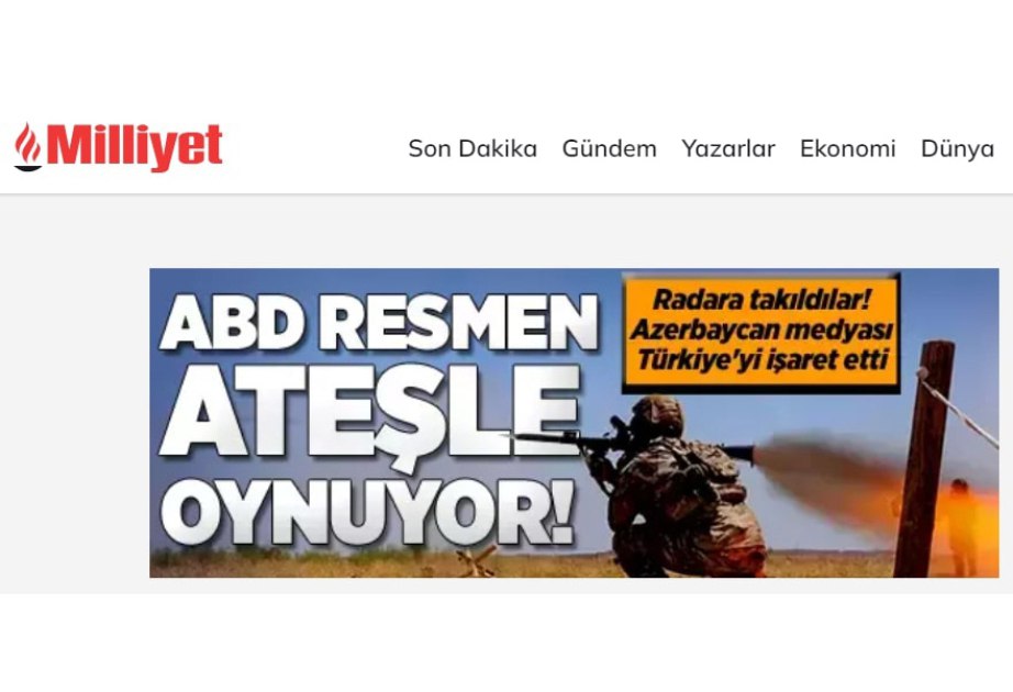 Türkiyə mediası: "ABŞ atəşlə oynayır! Amerika hərbçiləri Ermənistandadır"