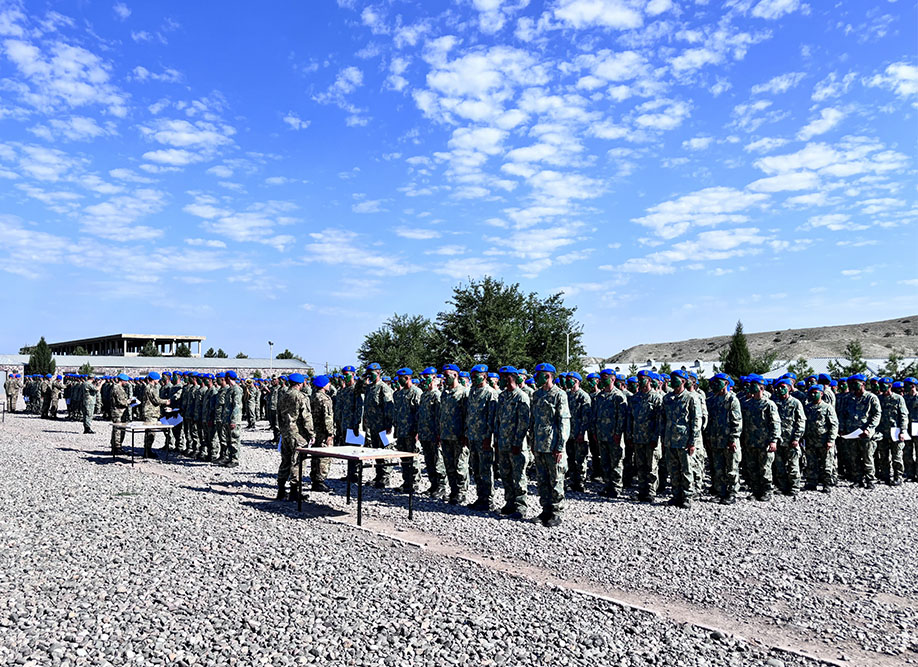 Komando kursunun buraxılış mərasimi keçirildi – FOTO