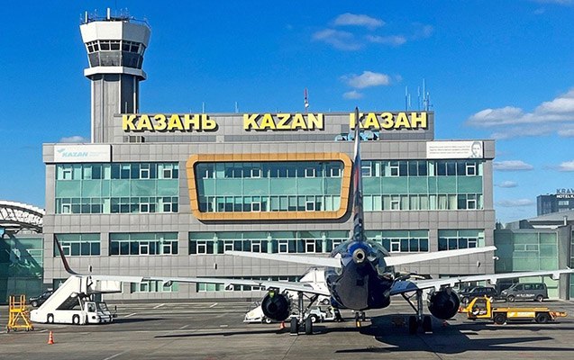 Kazan aeroportunun fəaliyyəti müvəqqəti dayandırıldı