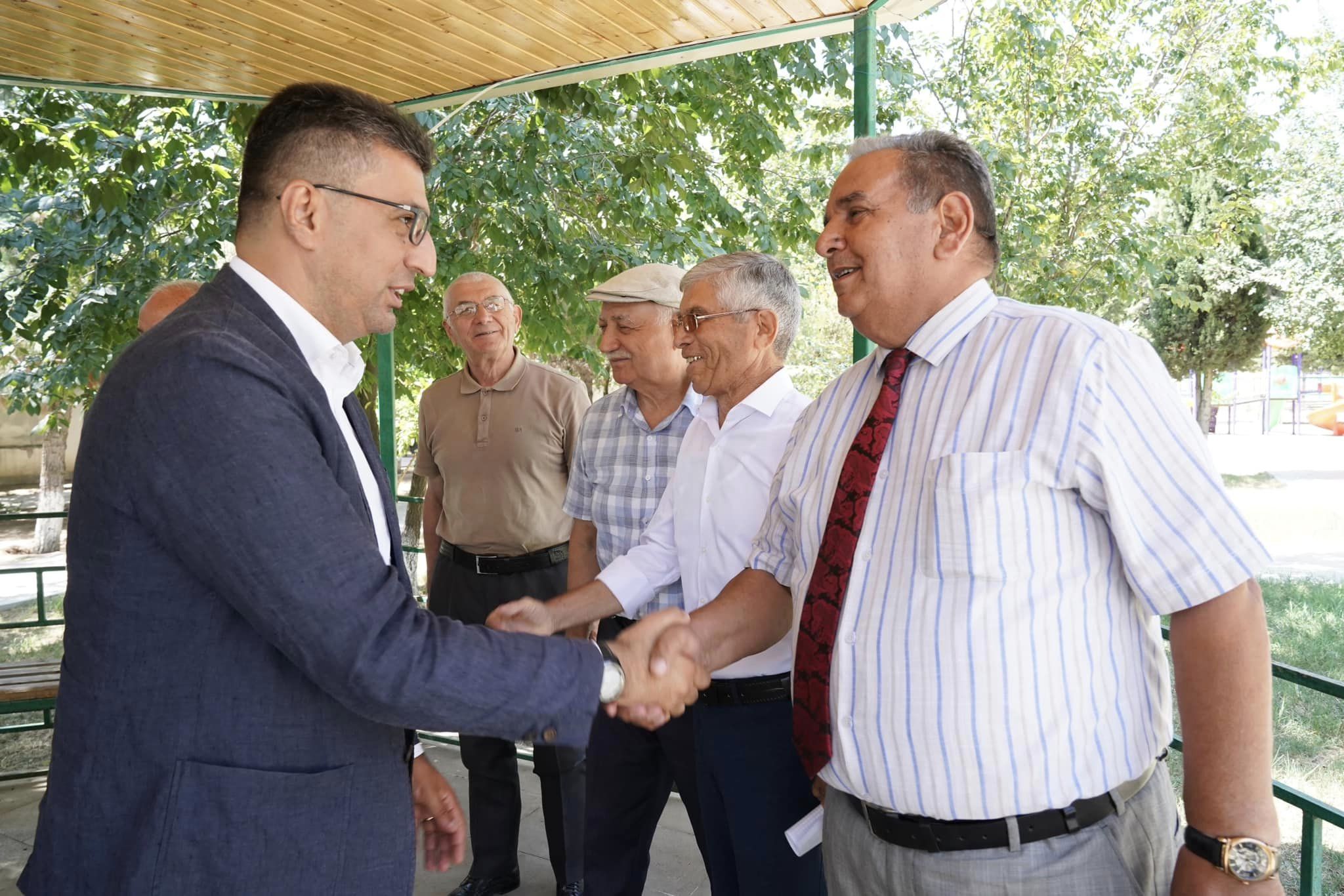 Şahin Seyidzadənin Qobustanda seçicilərlə növbəti görüşü - FOTO