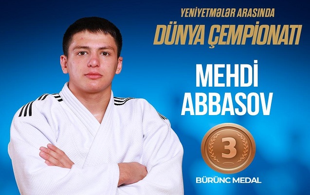 Cüdoçumuz dünya çempionatında bürünc medal QAZANDI