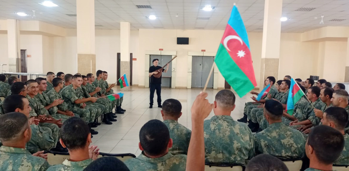 Hərbi qulluqçularımızın asudə vaxtı necə təşkil olunur? - FOTO