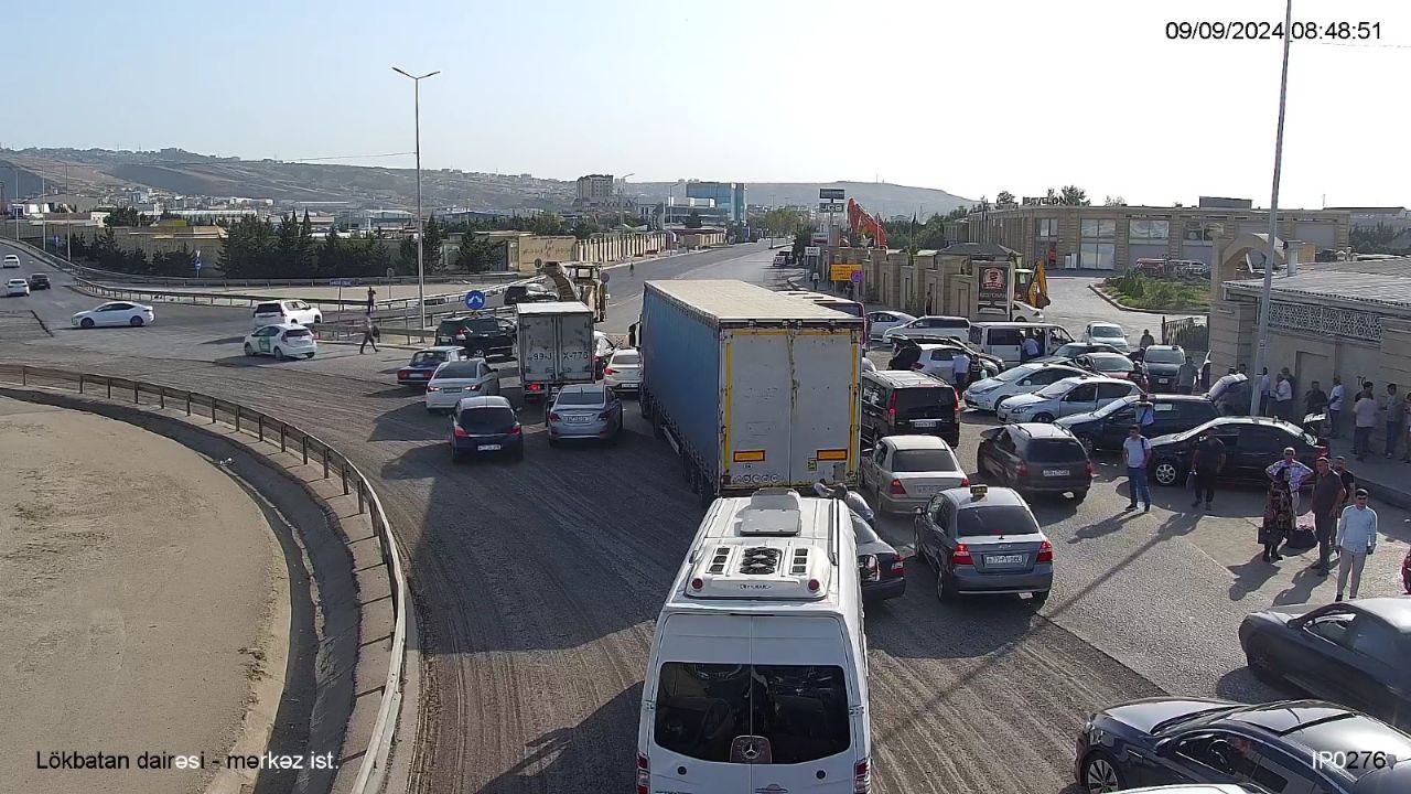 Sürücülərə XƏBƏRDARLIQ: "Lökbatan" dairəsi BAĞLANDI Sürücülərə XƏBƏRDARLIQ: "Lökbatan" dairəsi BAĞLANDI