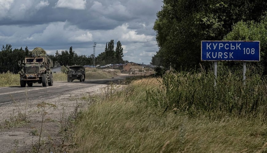 Ukrayna ordusu Kurskda bütün cəbhə boyu hücuma keçdi - FOTO