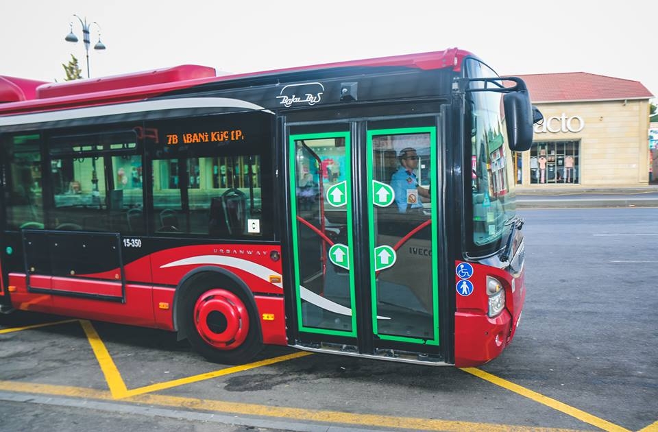 Bakıda daha bir marşrutun hərəkət sxemi dəyişdi