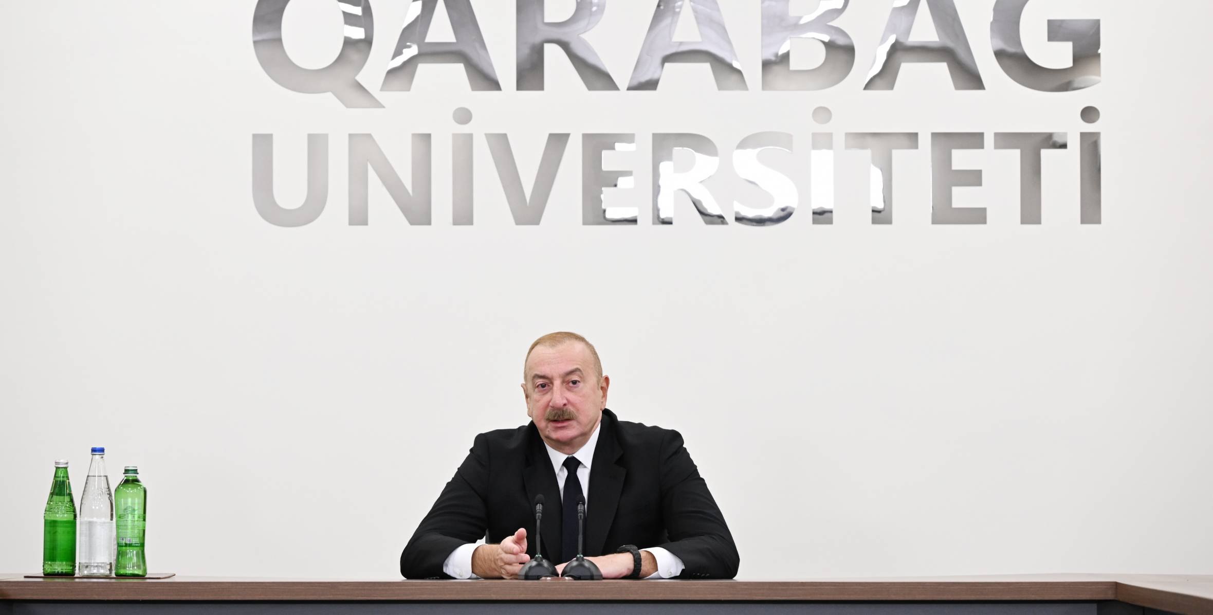 İlham Əliyev Qarabağ Universitetinin AÇILIŞINI ETDİ - FOTO/VİDEO