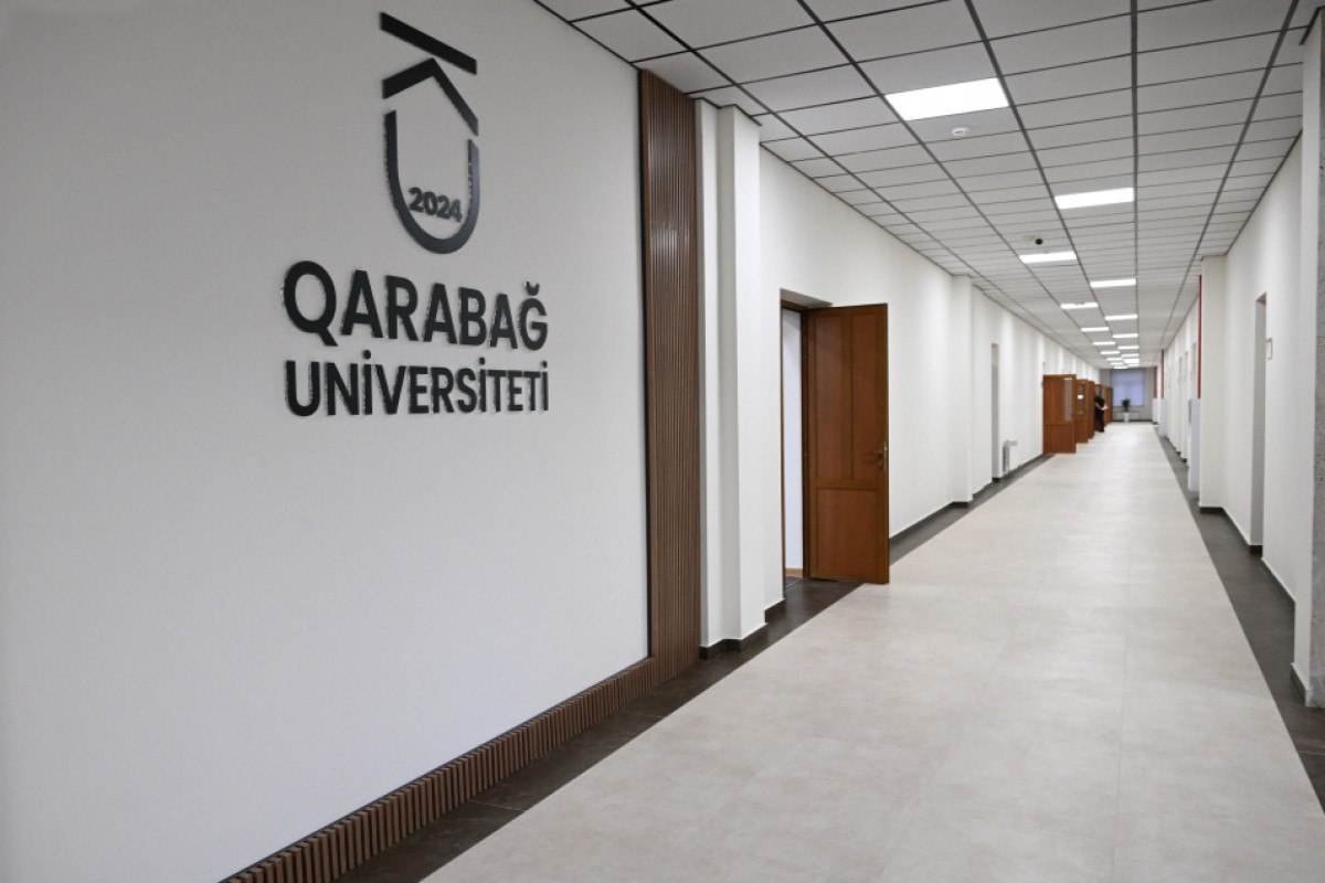 Qarabağ Universiteti 1154 tələbə ilə fəaliyyətə başlayıb - FOTO