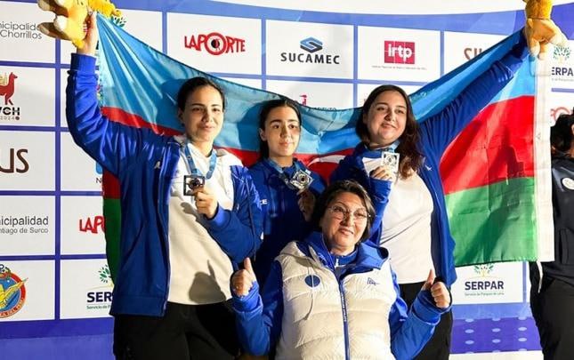 Millimiz dünya çempionatında gümüş medal qazanıb