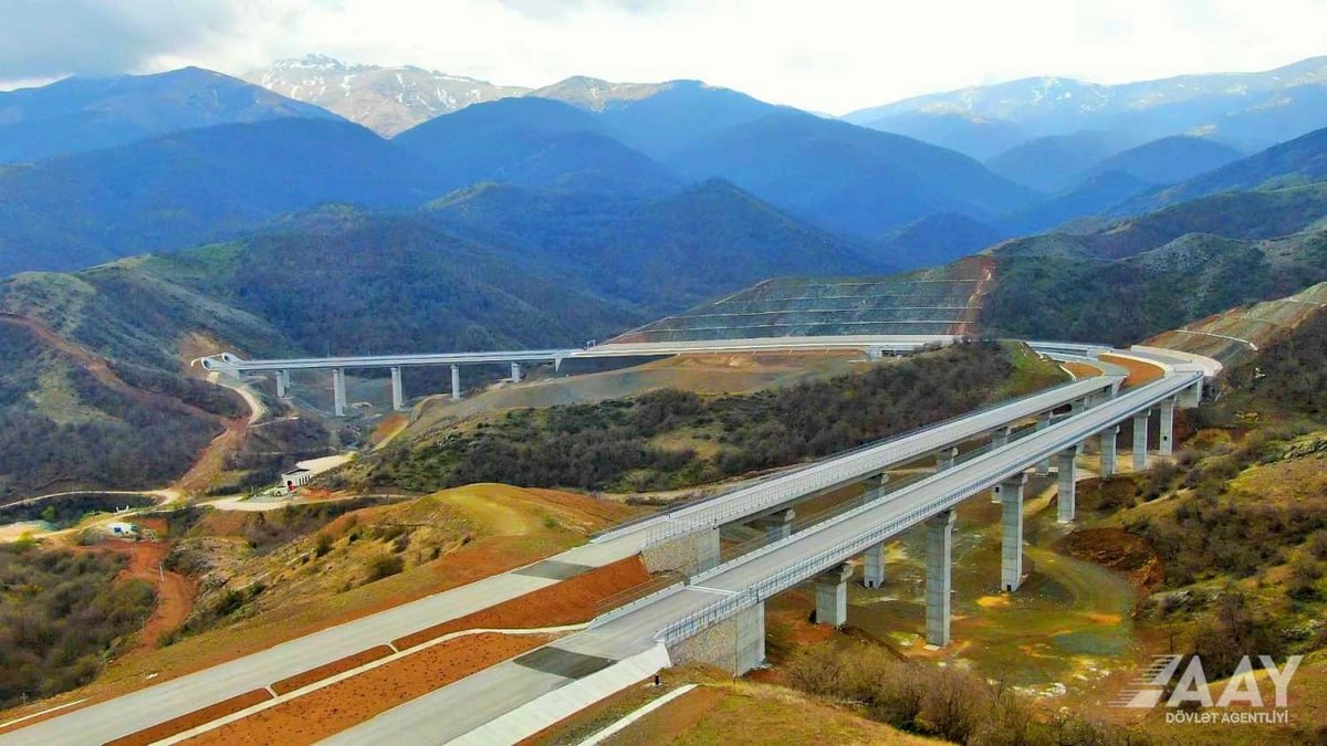 Füzuli-Şuşa avtomobil yolu layihəsi dünya üzrə birinci yeri tutdu - FOTO/VİDEO