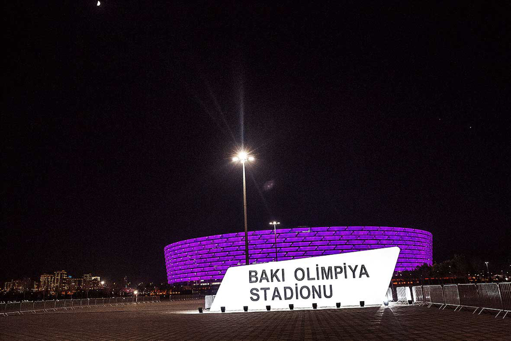 Bu gün gecə Bakı Olimpiya stadionunun yanındakı yol BAĞLANACAQ