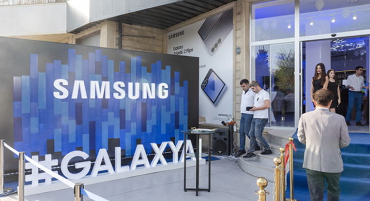 Bakıda “Samsung” brendinin yeni mağazasının açılışı olub