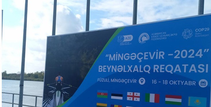 İdmançımız "Mingəçevir reqatası-2024"də qızıl medal qazandı