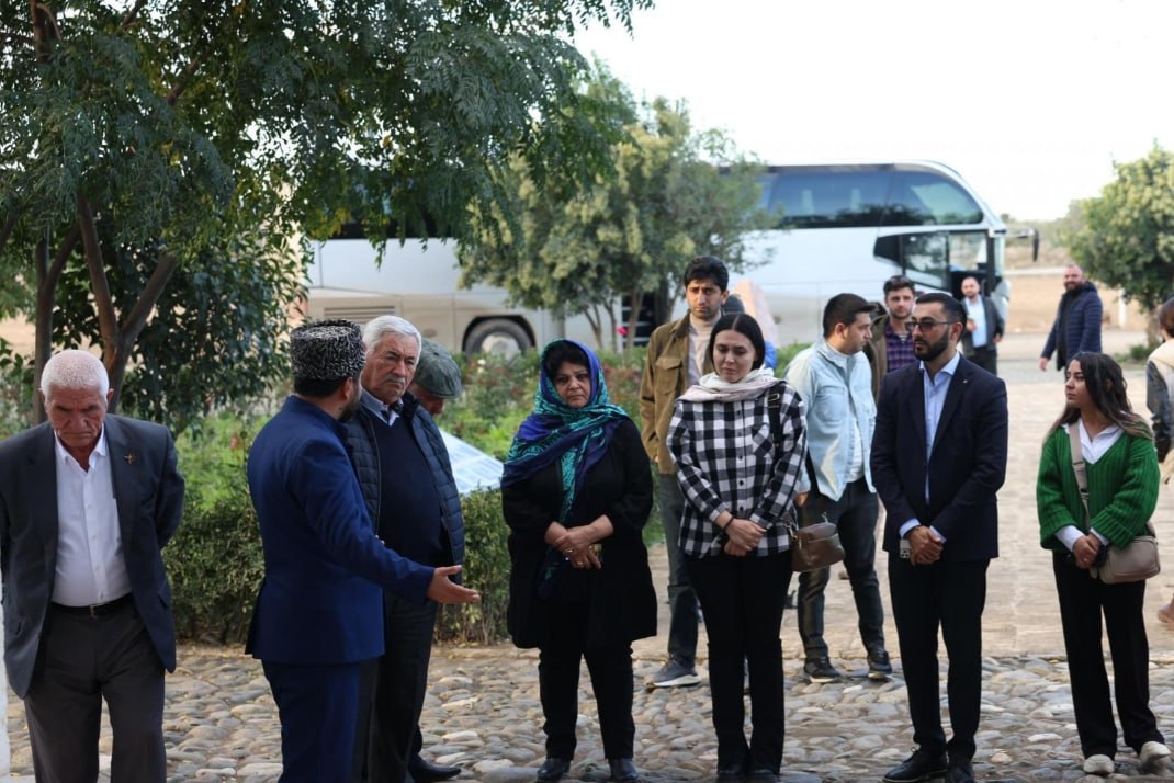 Gürcüstanlı səyyahların ikinci qrupu Ağdama getdi - FOTO/VİDEO