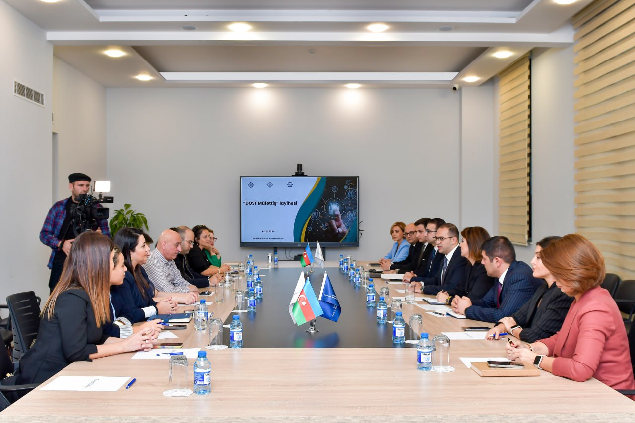 Daha bir qrup işəgötürən üçün “DOST Müfəttiş” layihəsinə dair təqdimat olub – FOTO