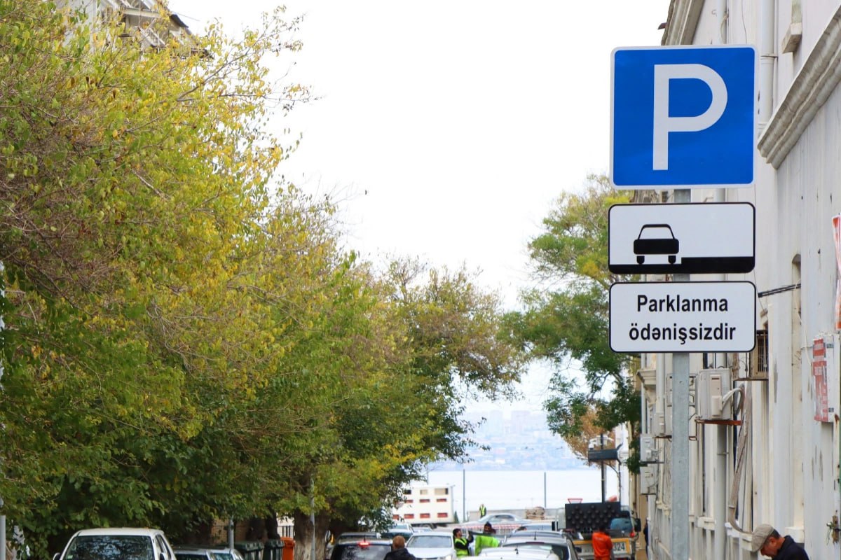 Bakının bu küçələrində parklanma ödənişsiz olacaq - FOTO